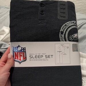 NFL Charcoal Sleep Set with Philadelphia Eagles Logo